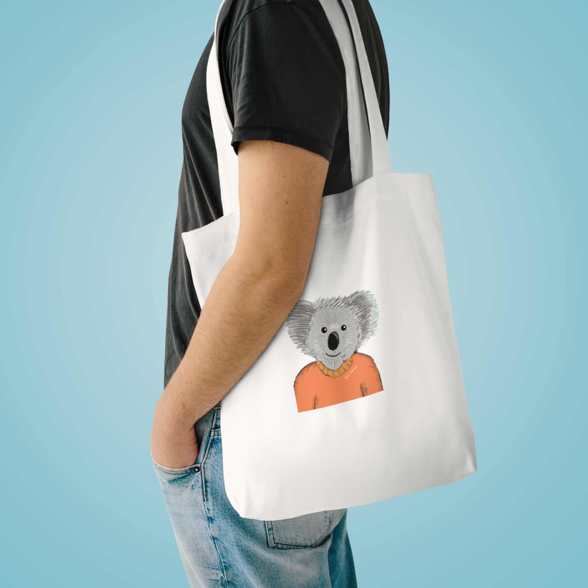 Adventurebeatz Koala Life Cotton Tote Bag