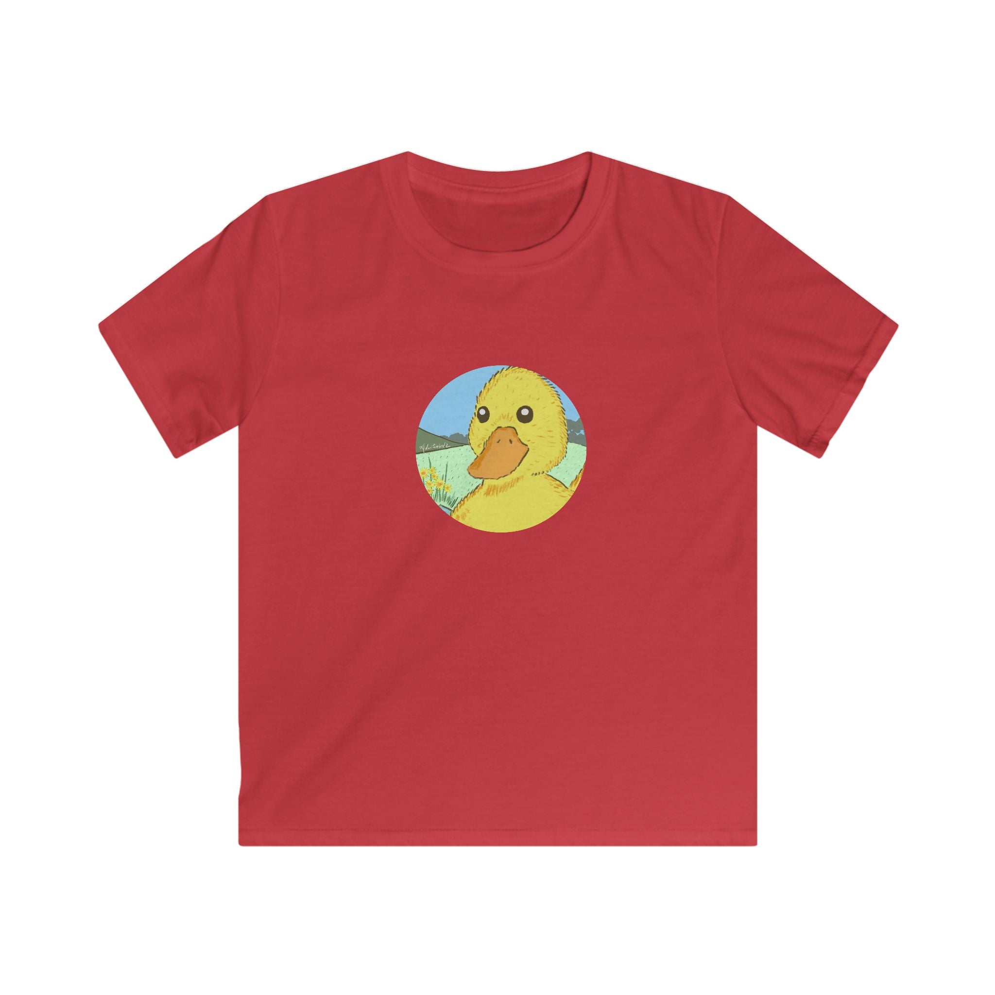 Adventurebeatz Puddles Duck - Kids Softstyle T Shirt