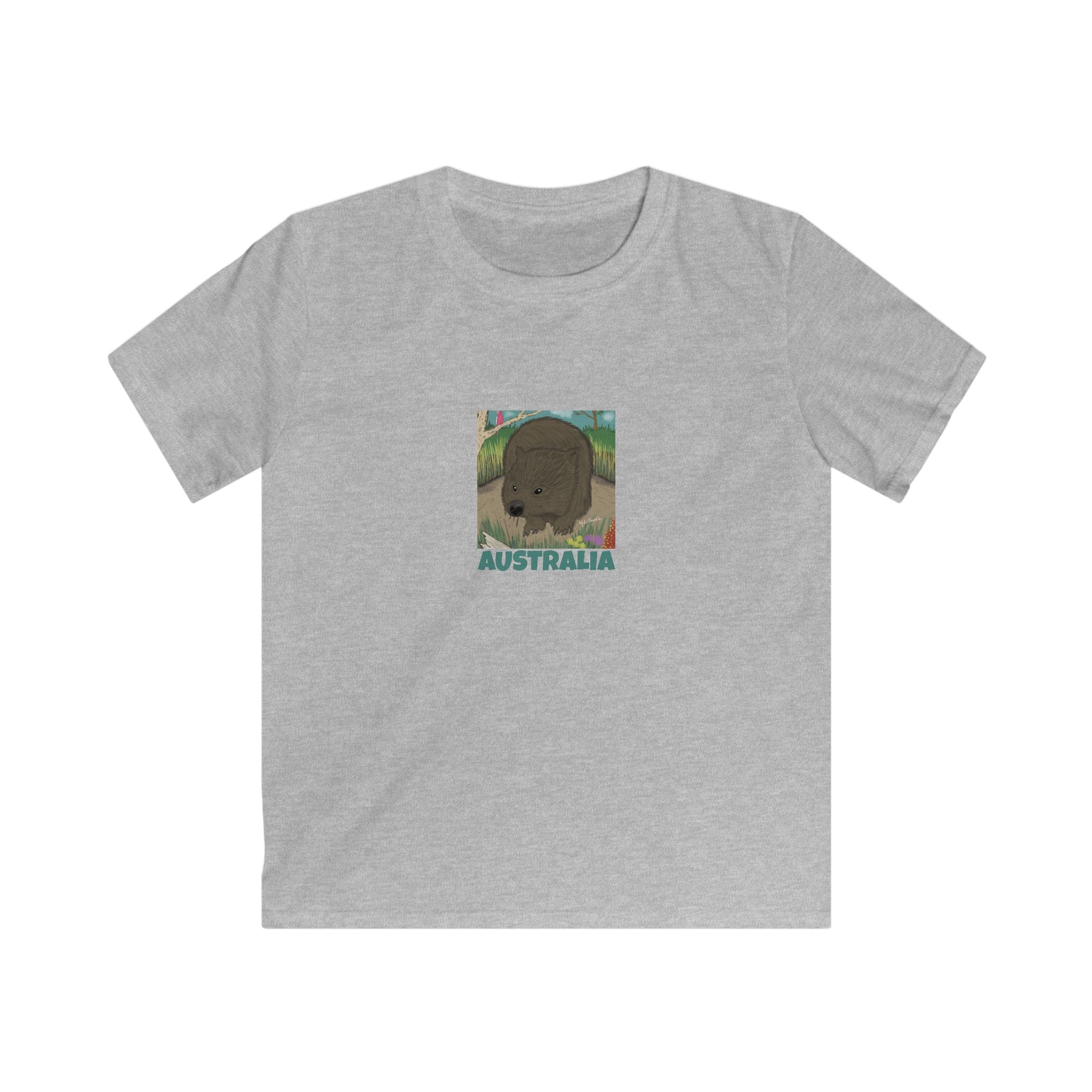 Adventurebeatz  Out and About Australia - Kids Softstyle Tee