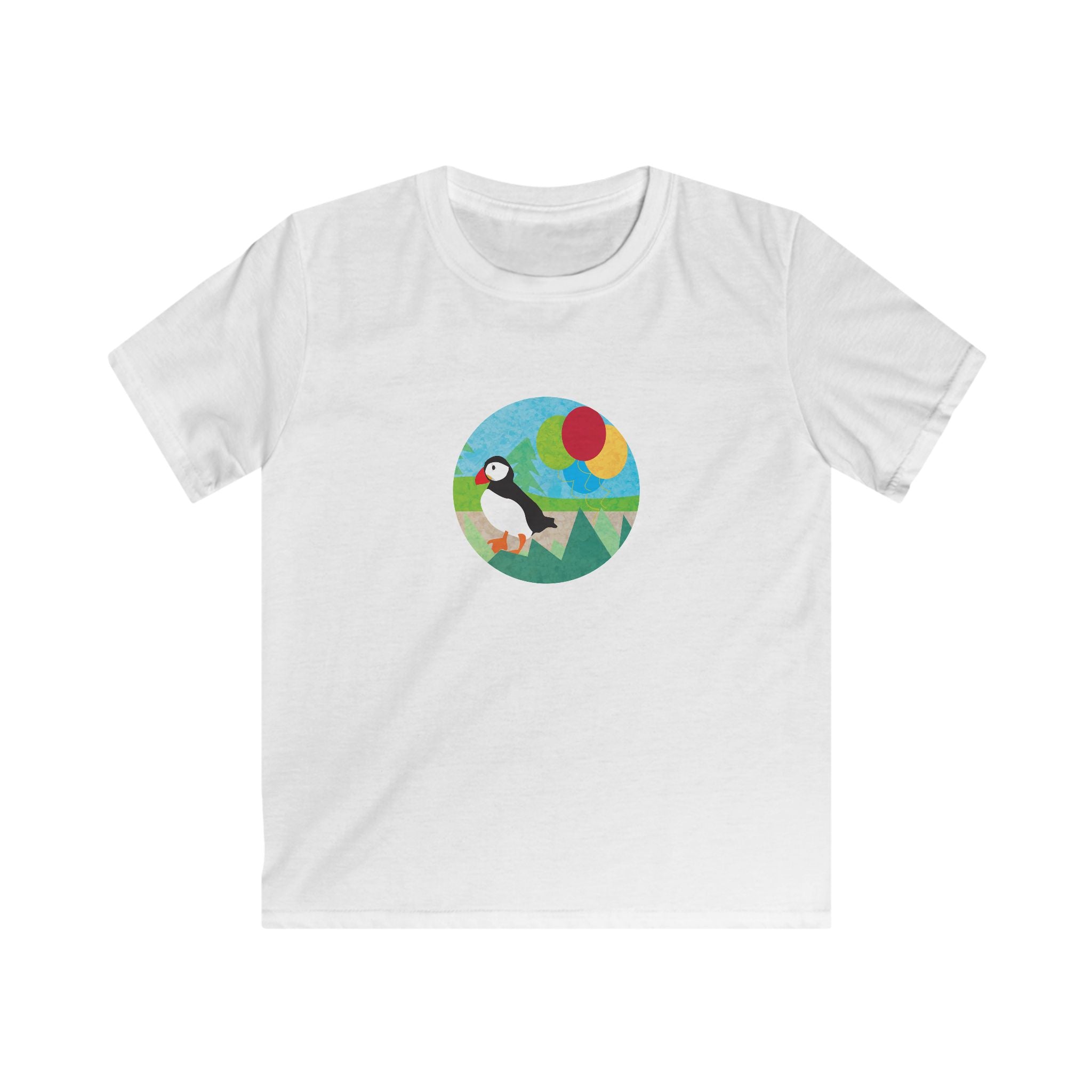 Adventurebeatz Puffin Kids Softstyle Tee