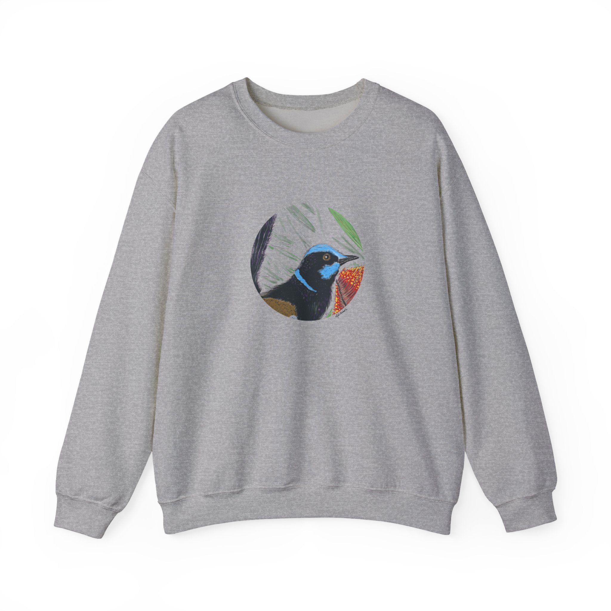 Adventurebeatz Fairy Wren Australia Unisex Heavy Blend™ Crewneck Sweatshirt