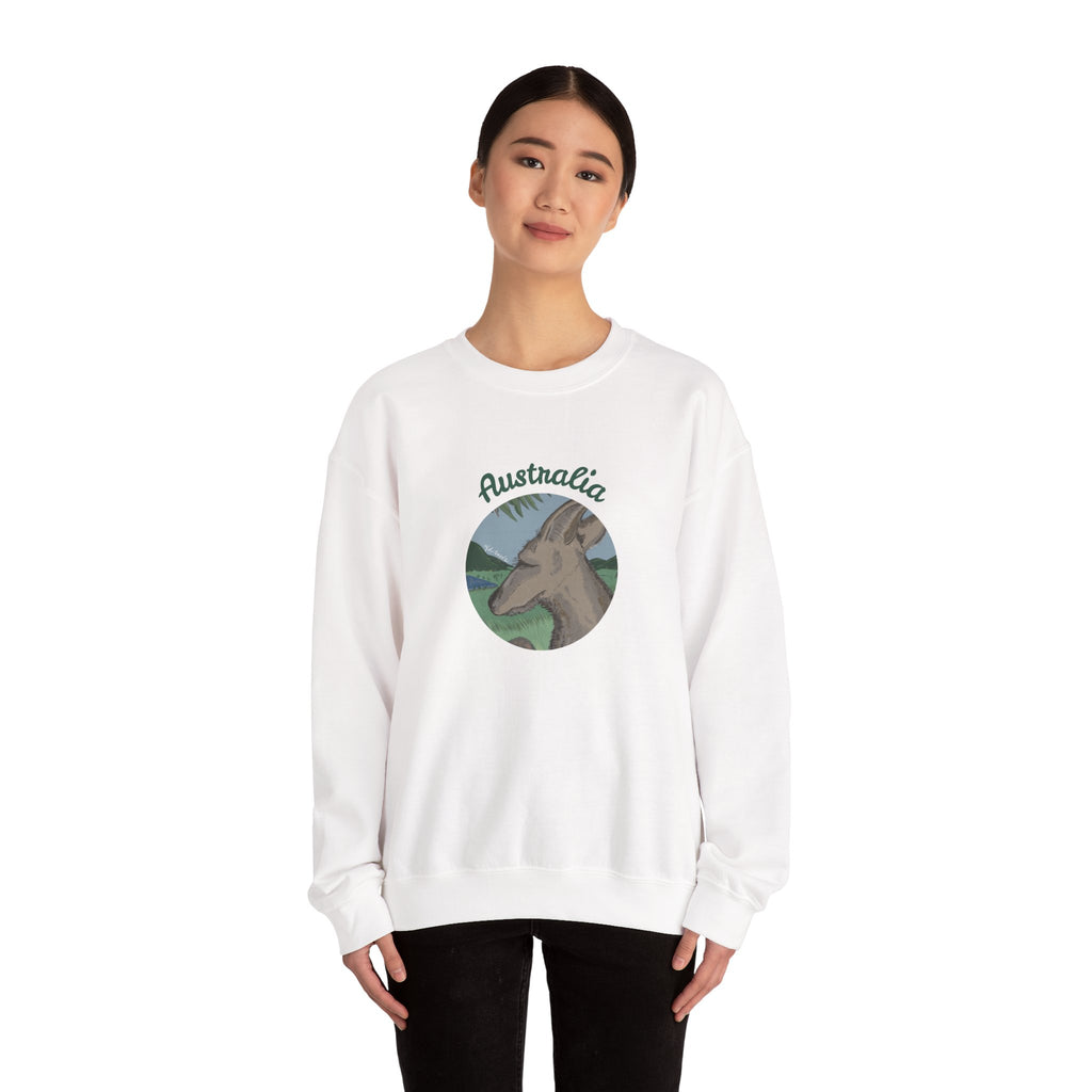 Australia Kangaroo Unisex Heavy Blend™ Crewneck Sweatshirt
