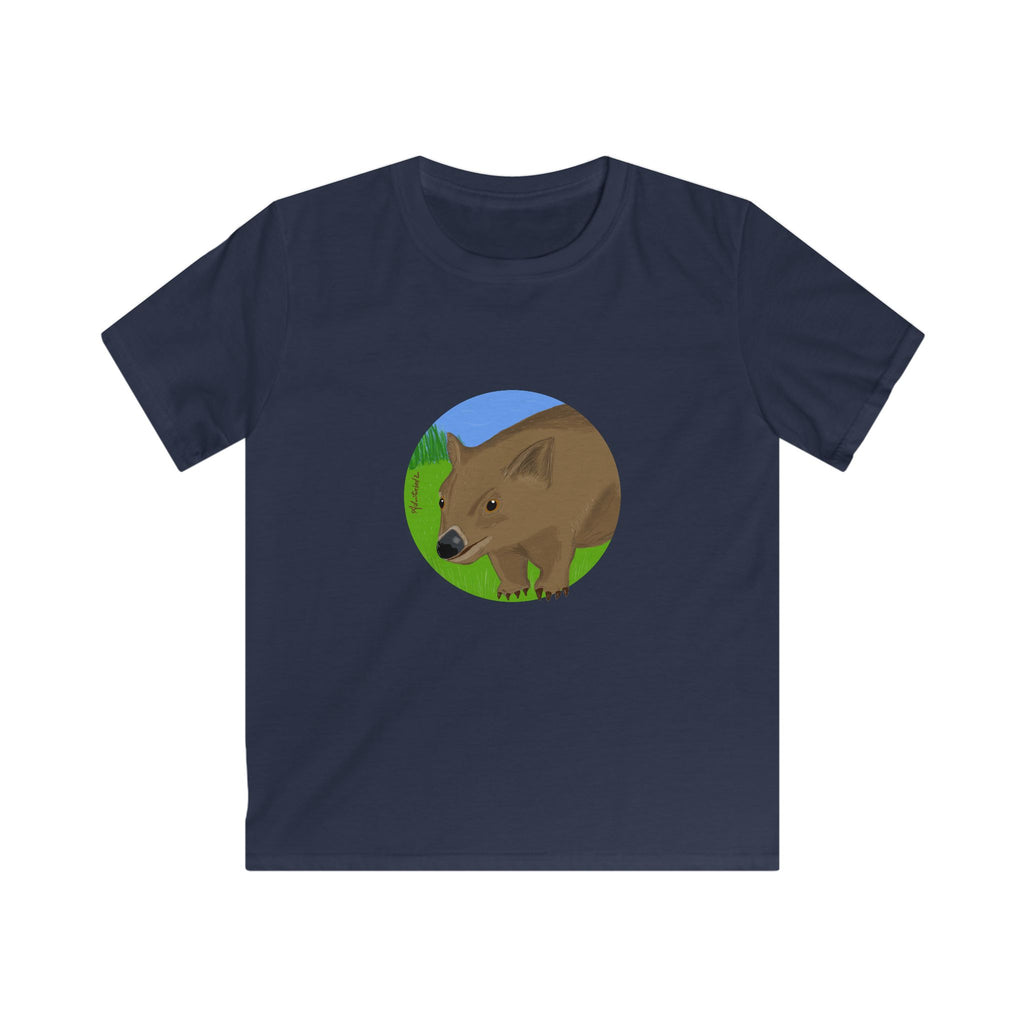 Adventurebeatz  Wombat Australia Kids Softstyle Tee