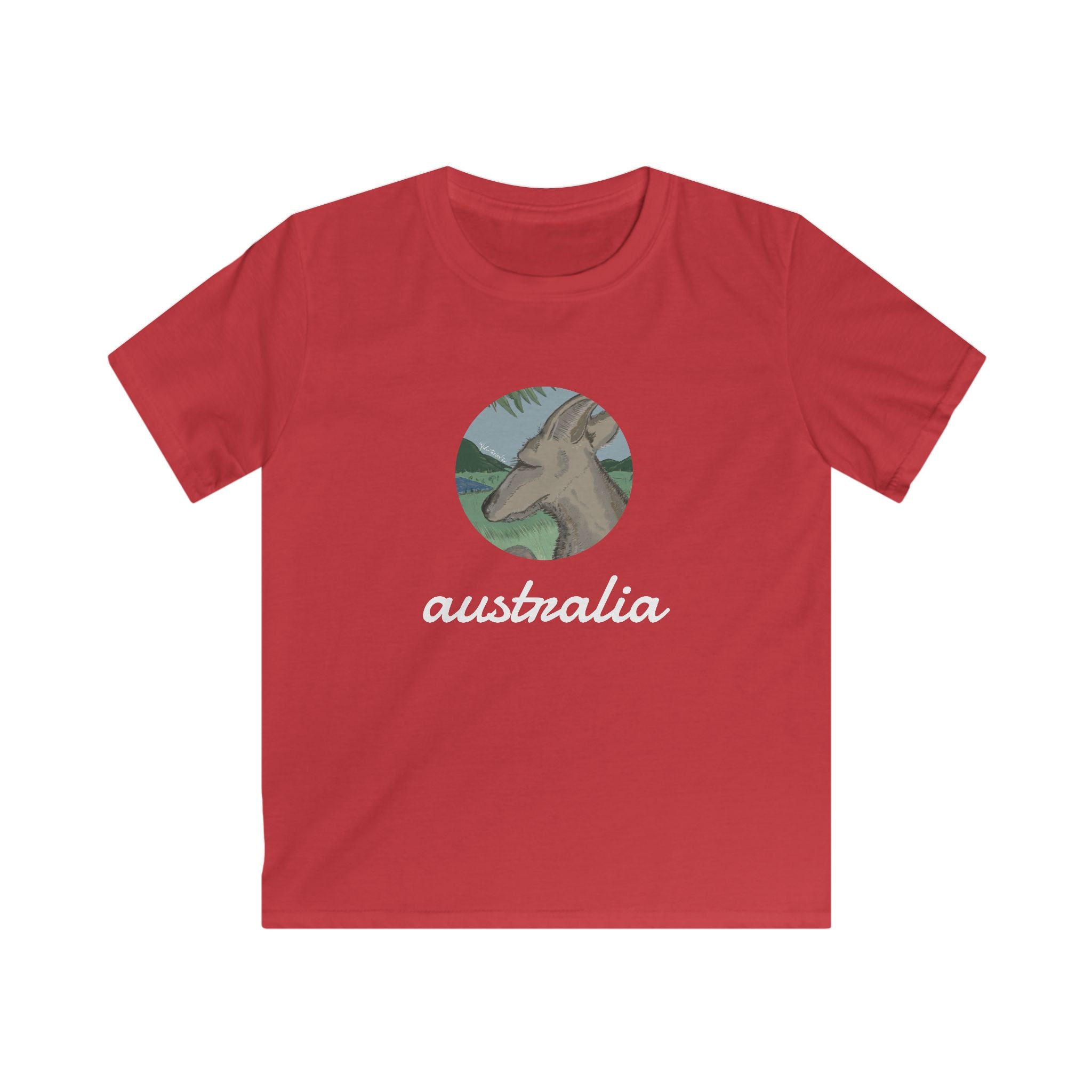 Adventurebeatz Kangaroo Country - Kids Softstyle T Shirt