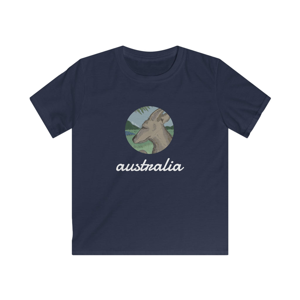 Adventurebeatz Kangaroo Country - Kids Softstyle T Shirt