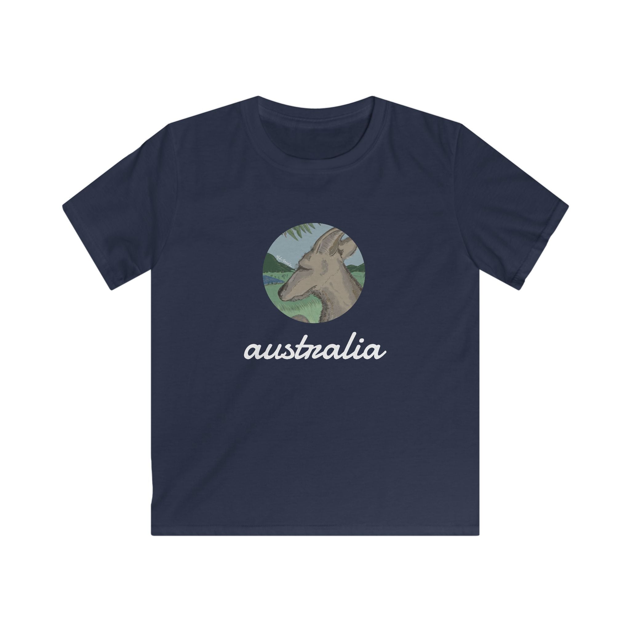 Adventurebeatz Kangaroo Country - Kids Softstyle T Shirt