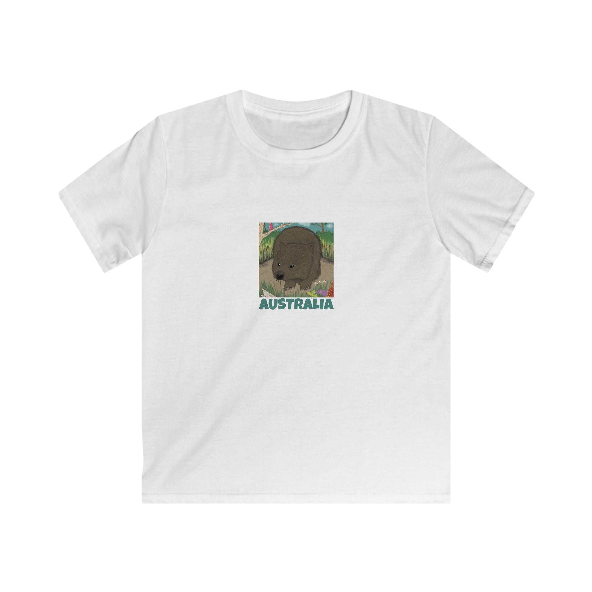 Adventurebeatz  Out and About Australia - Kids Softstyle Tee