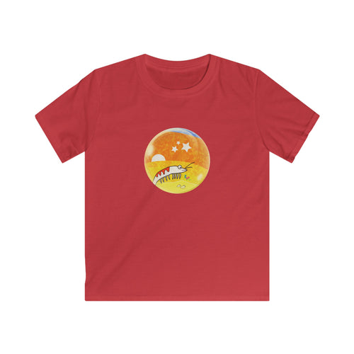 Adventurebeatz  Australia Coast Print Kids Softstyle Tee