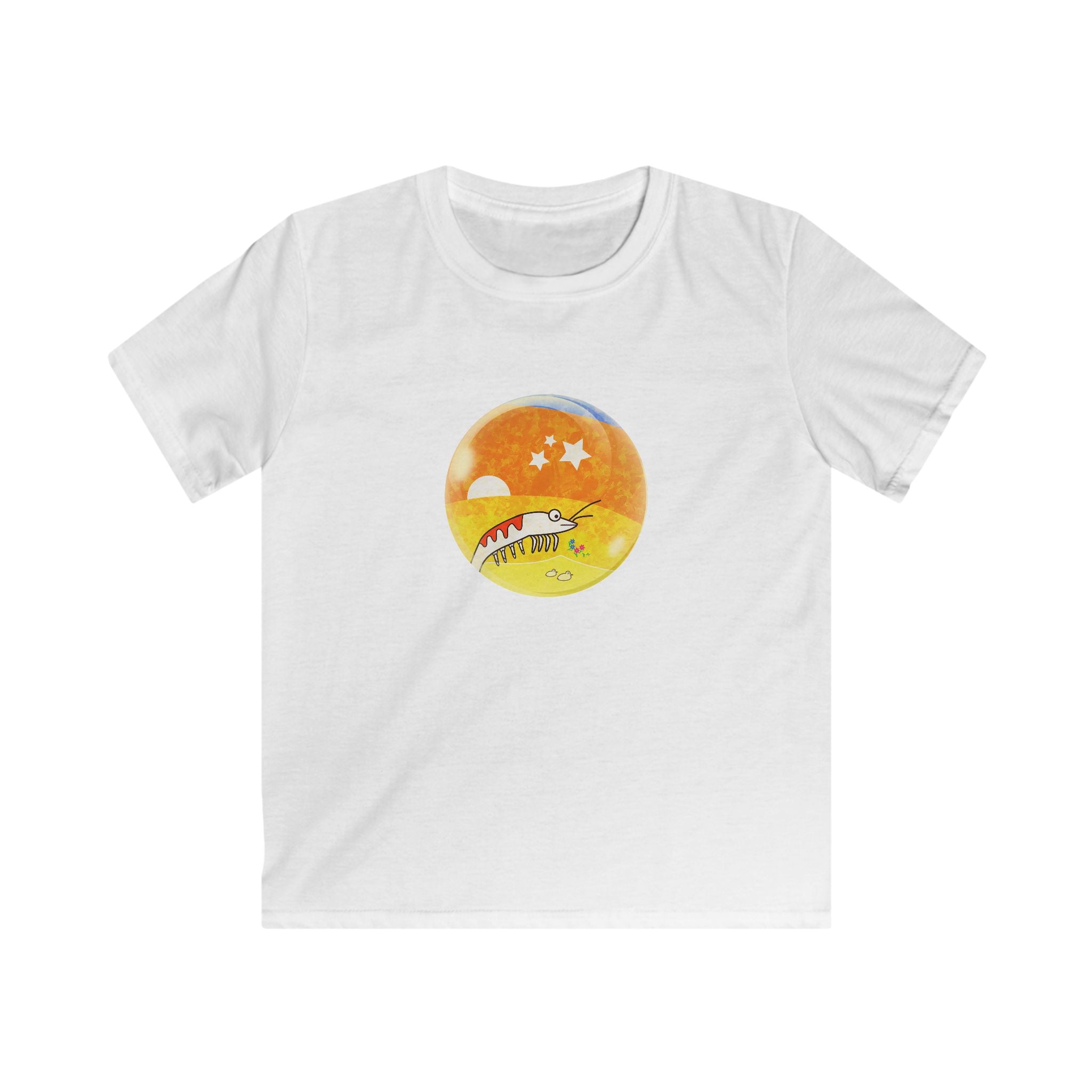Adventurebeatz  Australia Coast Print Kids Softstyle Tee