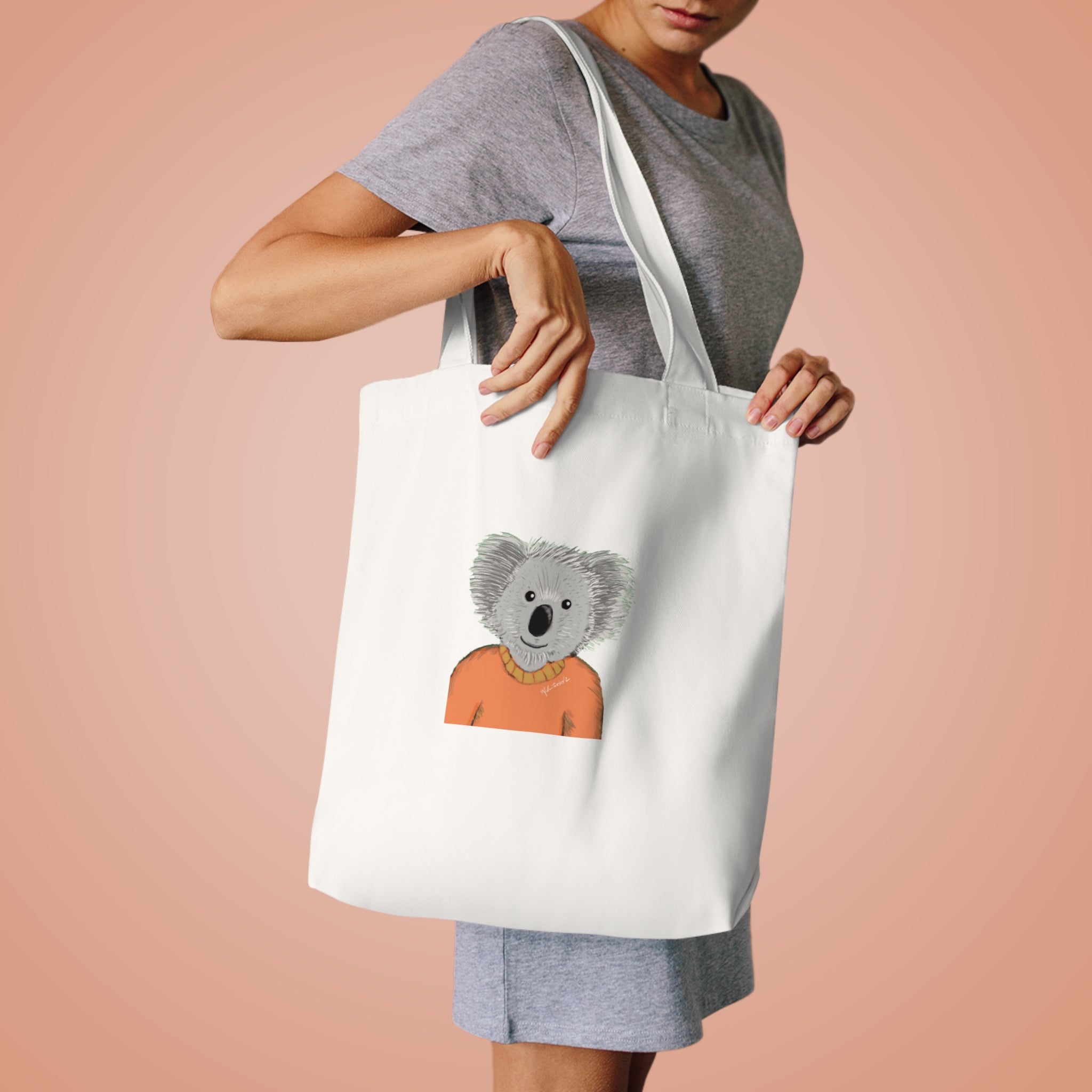 Adventurebeatz Koala Life Cotton Tote Bag