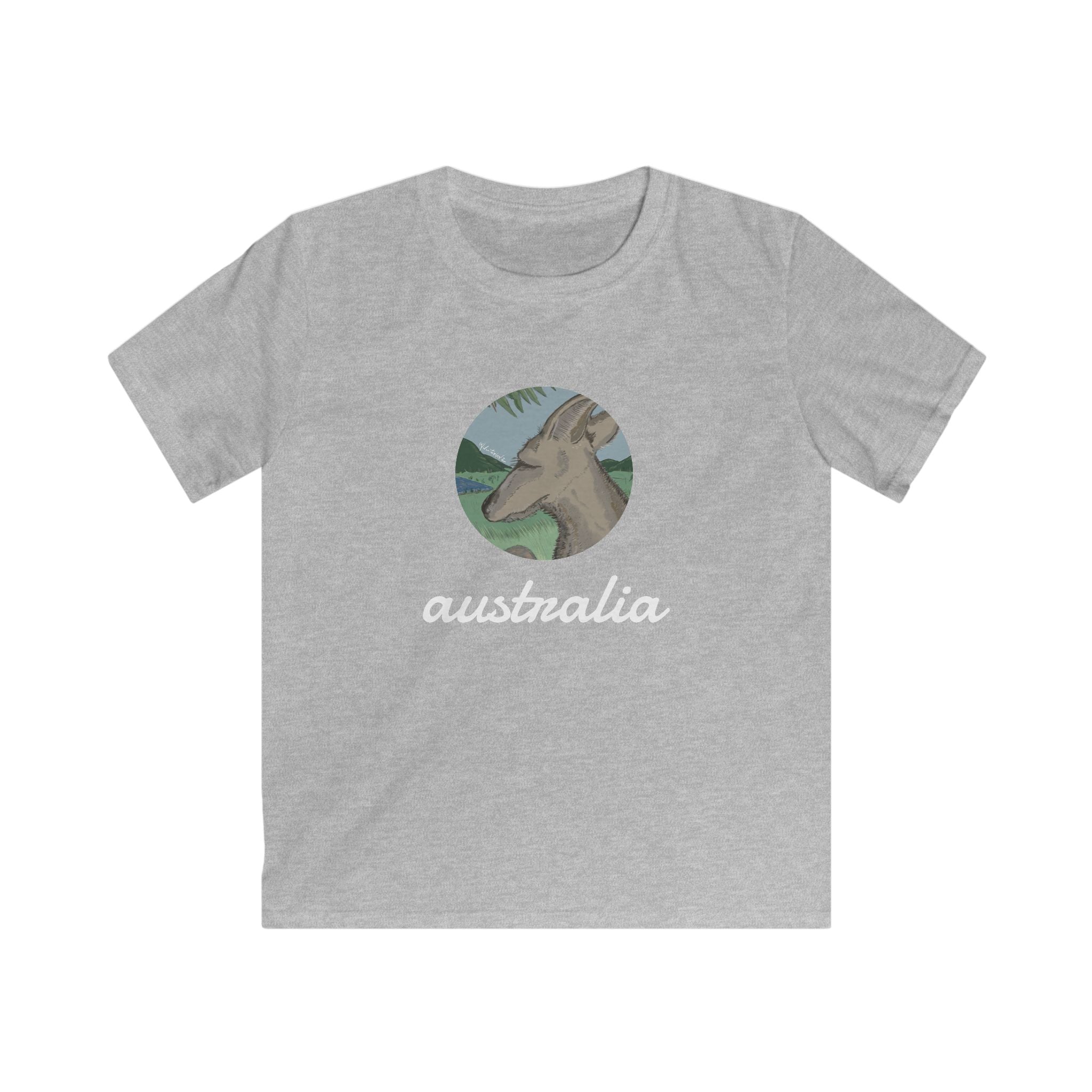 Adventurebeatz Kangaroo Country - Kids Softstyle T Shirt