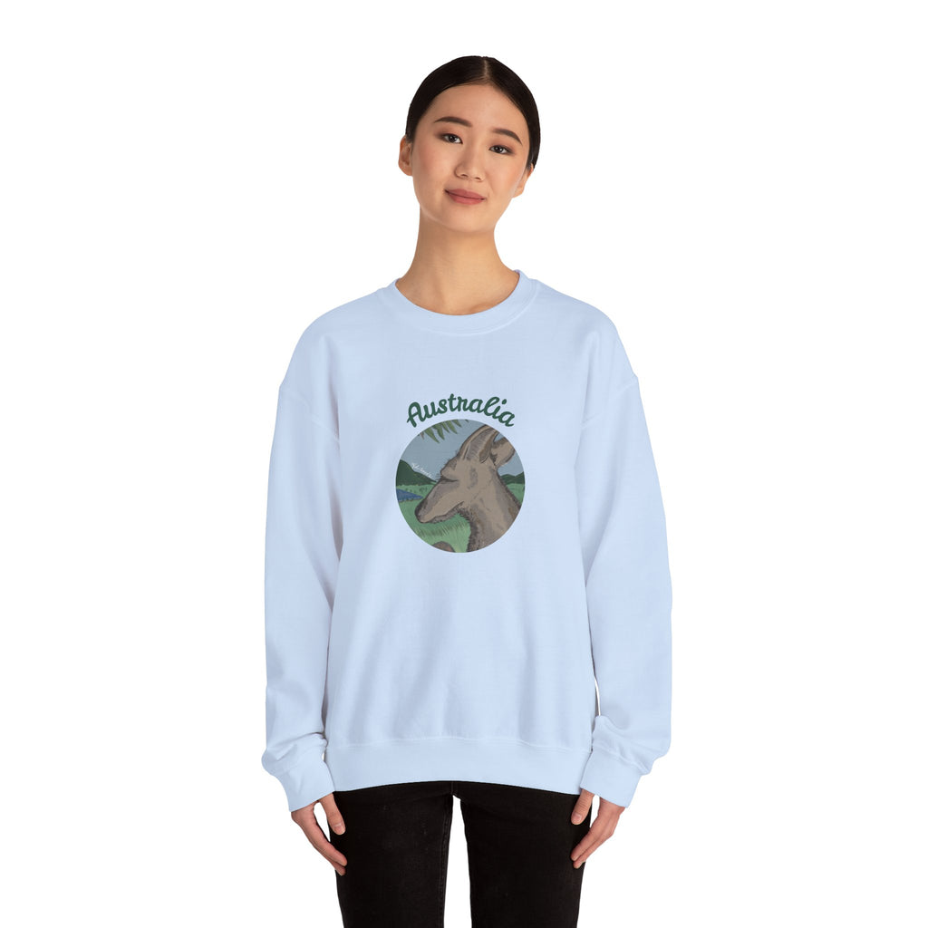 Australia Kangaroo Unisex Heavy Blend™ Crewneck Sweatshirt