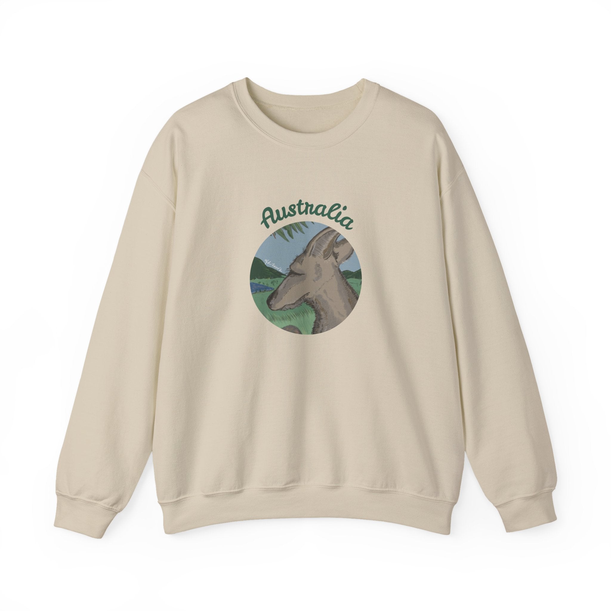 Australia Kangaroo Unisex Heavy Blend™ Crewneck Sweatshirt