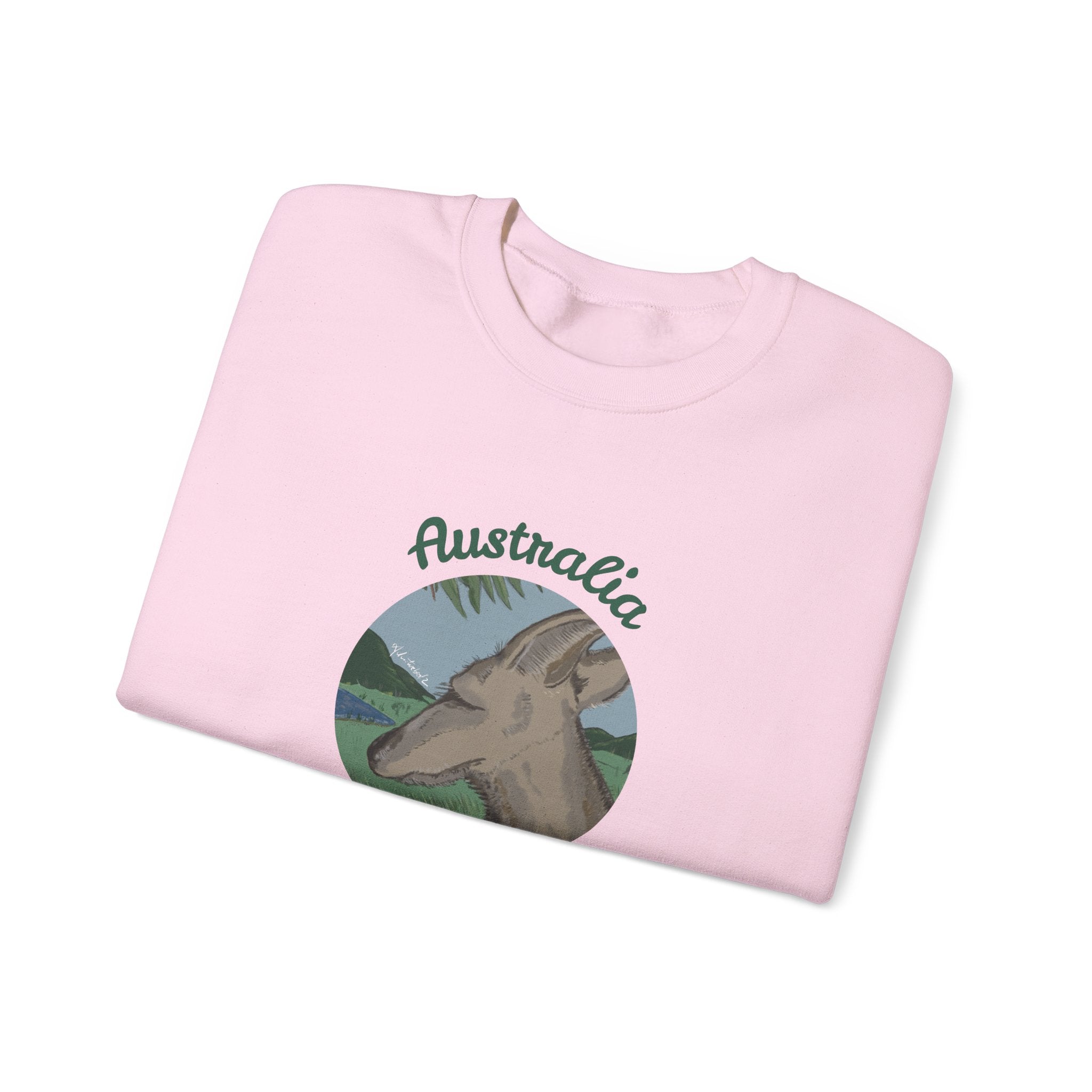 Australia Kangaroo Unisex Heavy Blend™ Crewneck Sweatshirt