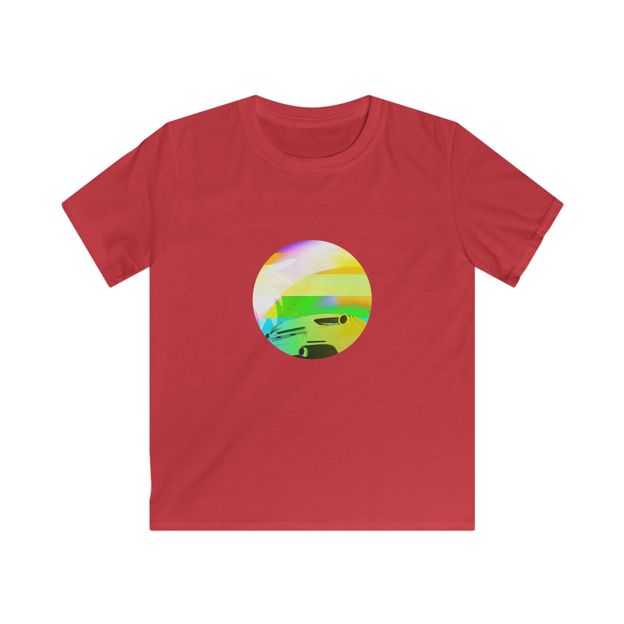 Adventurebeatz  Drive Print Kids Softstyle Tee