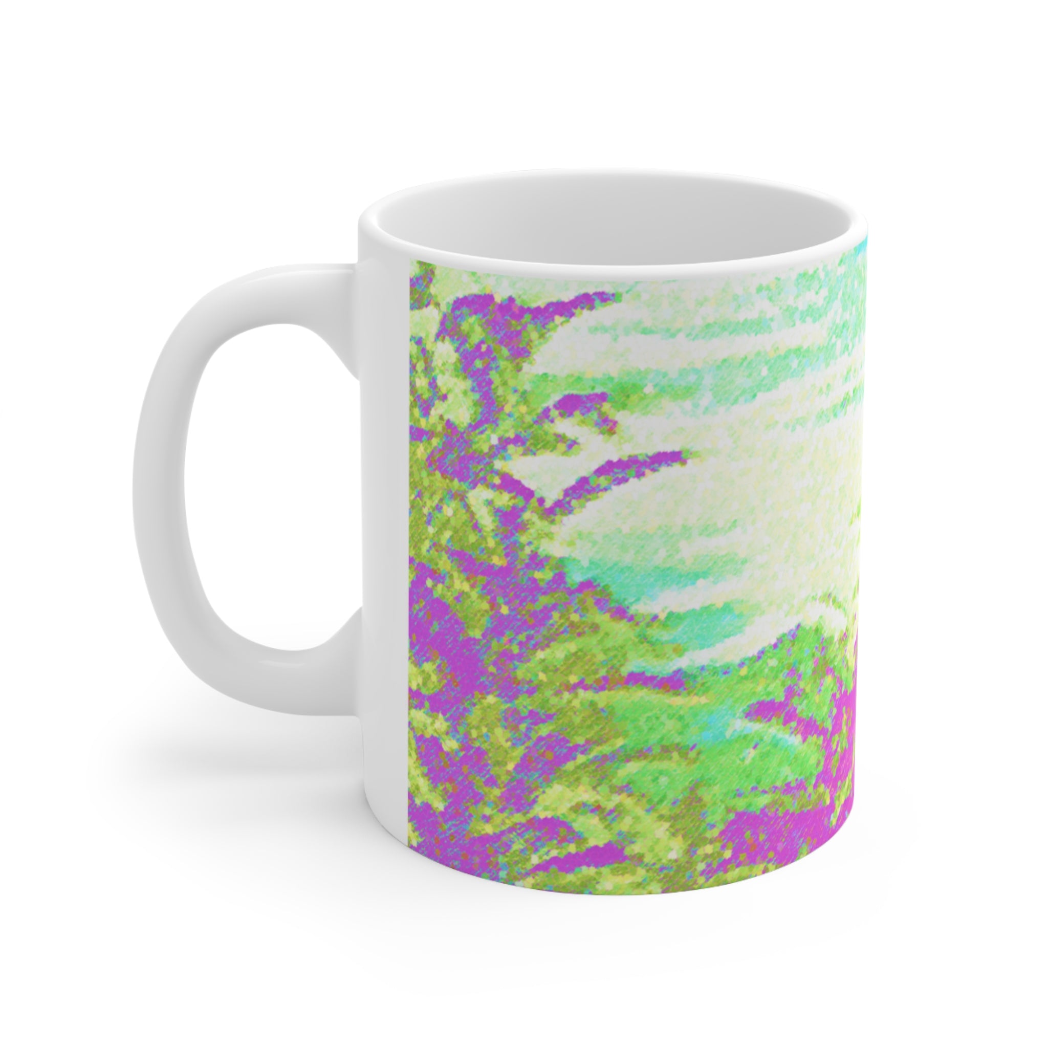 Adventurebeatz  Coast Ceramic Coffee Cups, 11oz