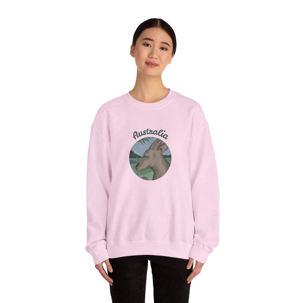 Australia Kangaroo Unisex Heavy Blend™ Crewneck Sweatshirt