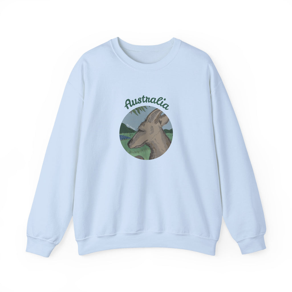 Australia Kangaroo Unisex Heavy Blend™ Crewneck Sweatshirt