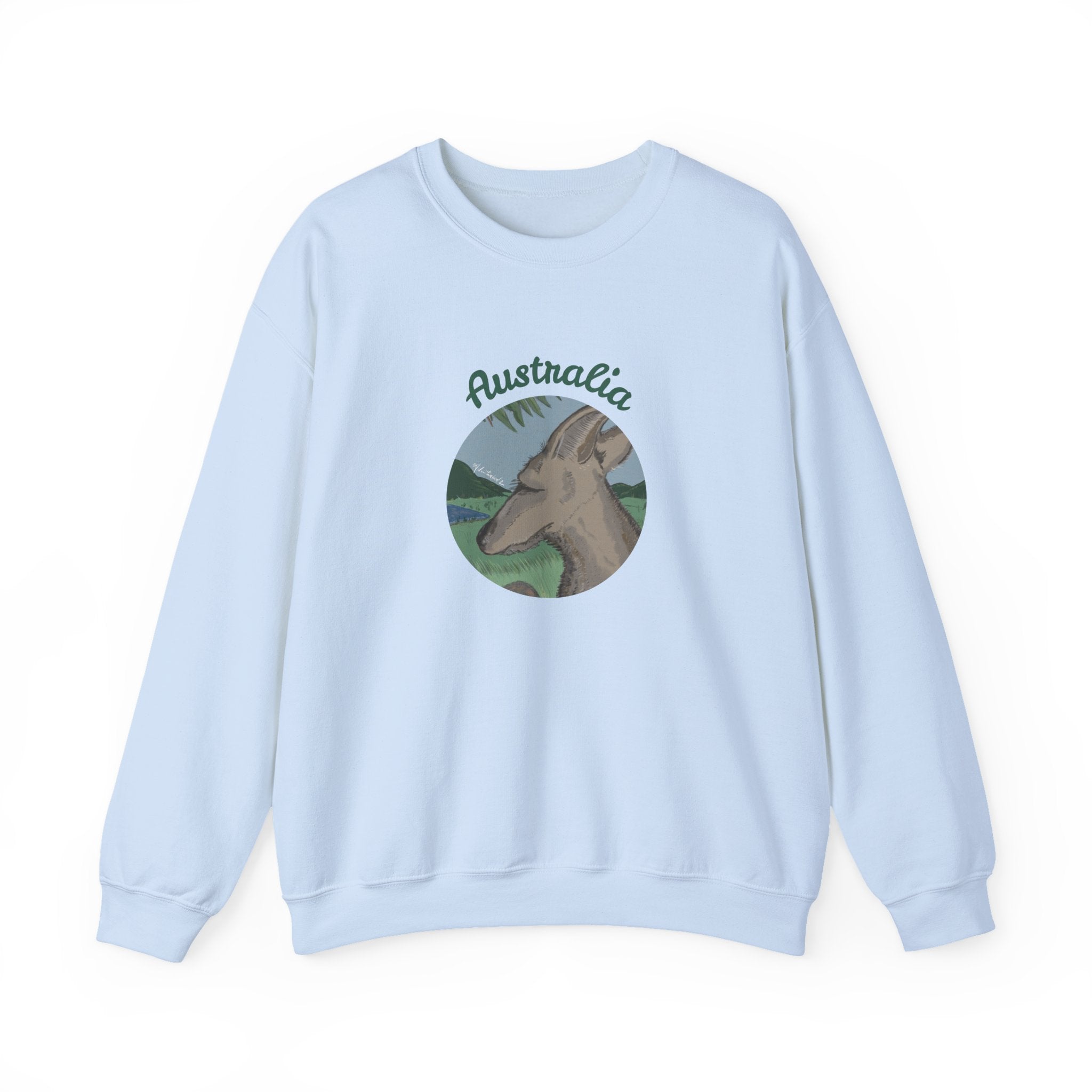 Australia Kangaroo Unisex Heavy Blend™ Crewneck Sweatshirt