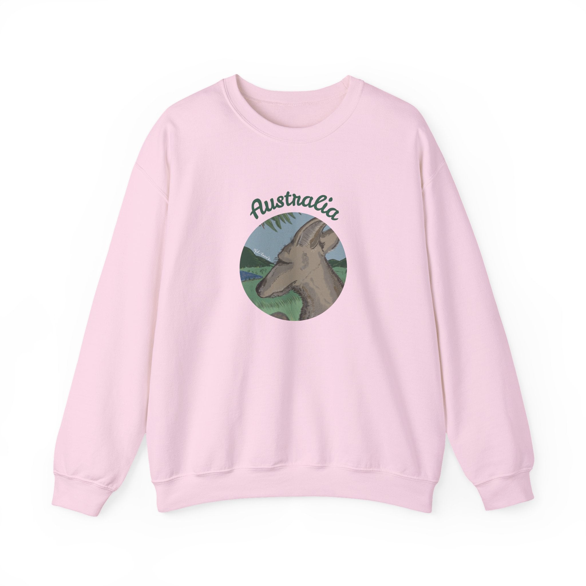 Australia Kangaroo Unisex Heavy Blend™ Crewneck Sweatshirt